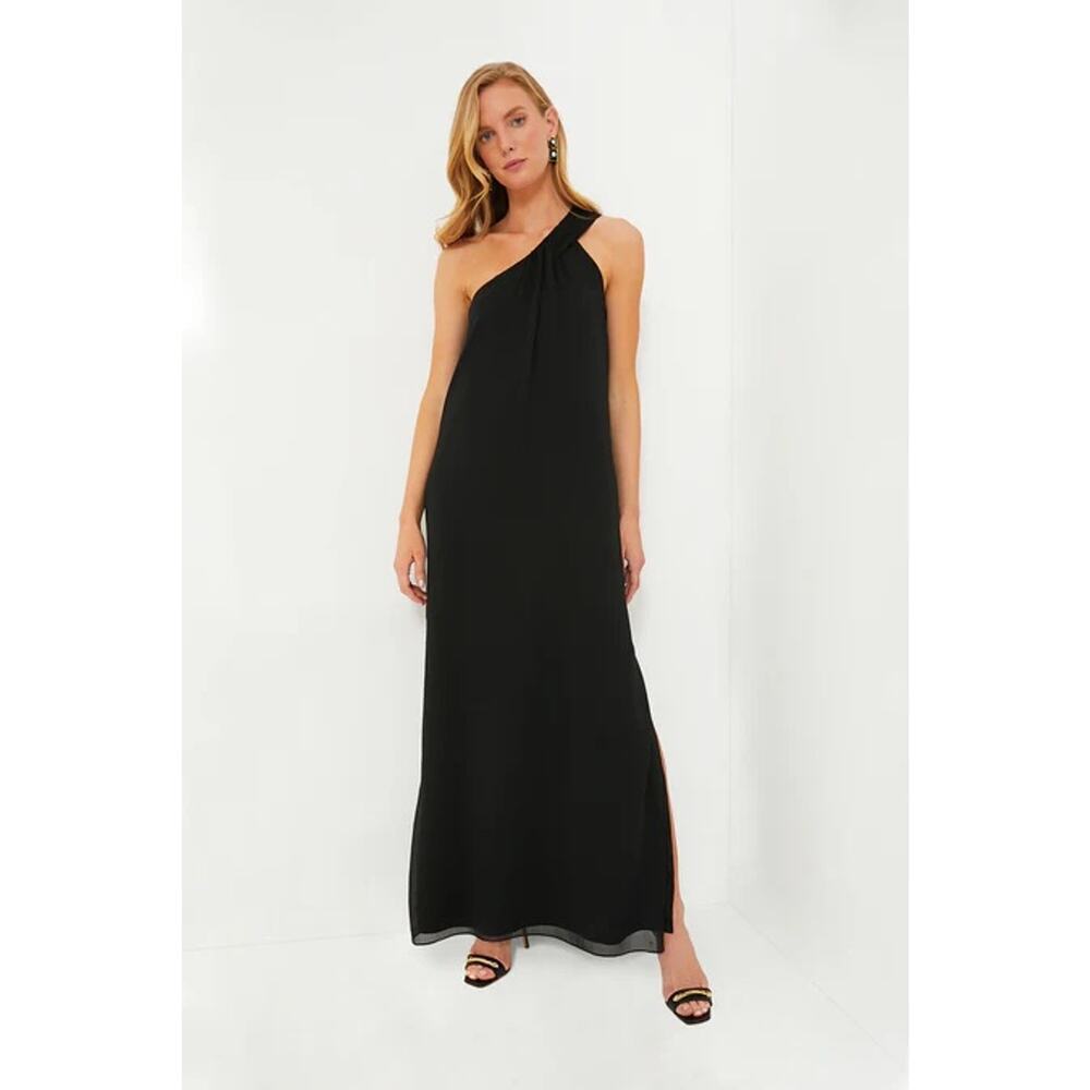 POMANDER PLACE Black Soleil Gown Size M NWT Retail $148 Tuckernuck